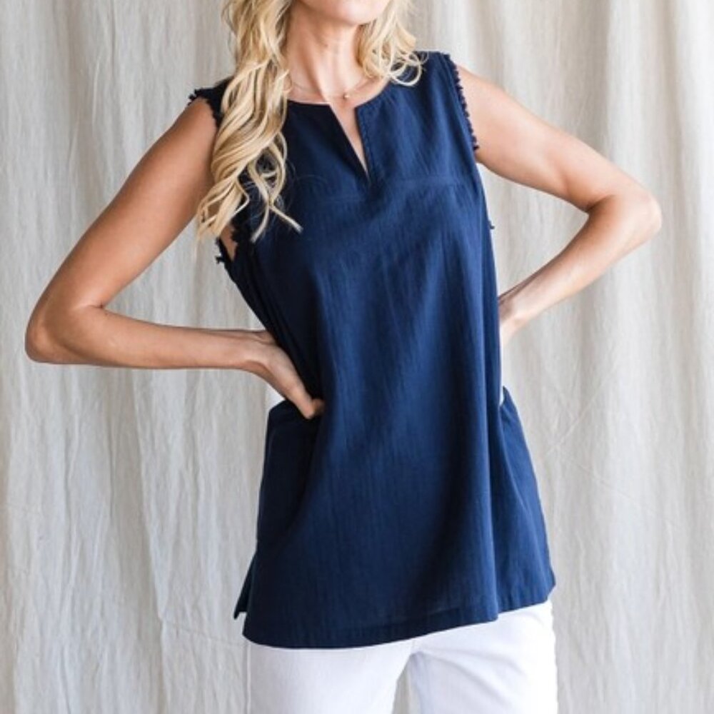 Fray Tank Top